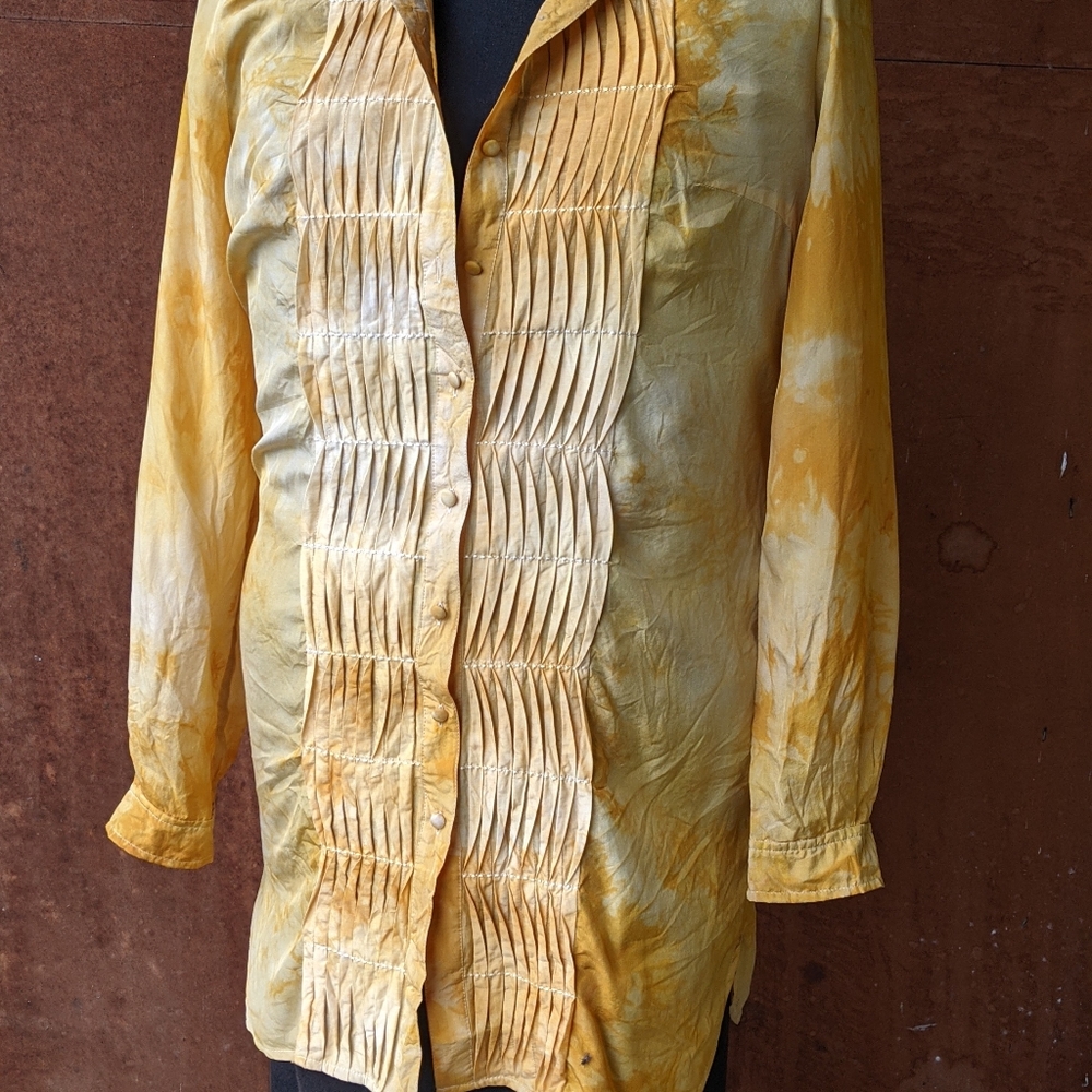 Ecodyed blouse Size 8.